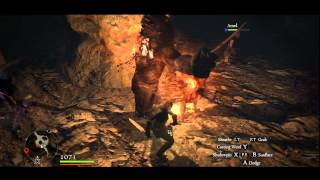 Dragons Dogma  how to kill an ogre awesome combat [upl. by Ariamoy]