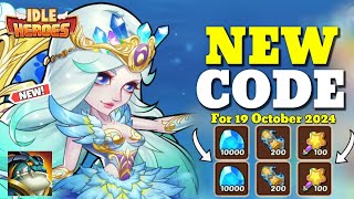 NEW IDLE HEROES REDEEM CODES 19 OCTOBER 2024  IDLE HEROES OCTOBER CODES  IDLE HEROES CODE [upl. by Eriuqs]