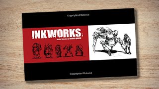 Inkworks Darren Quach Sketchbook Vol 01 book flip [upl. by Giulio]