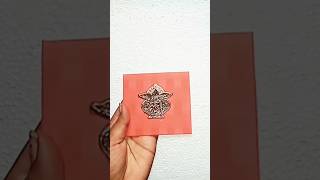 Marriage invitation card reuse ideasreuse craft youtubeshorts [upl. by Eade]