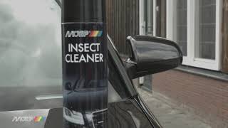 Remove insects from your car with MOTIP Insect Cleaner [upl. by Meece]