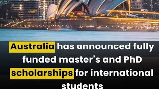 quotHow to Get a Fully Funded Scholarship in Australia StepbyStep Guidequot [upl. by Ainahs523]