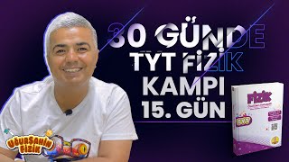 30 Günde TYT Fizik Kampı  2025  15 Gün  Elektrik  Soru Çözümü [upl. by Jayson]