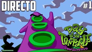 Day of the Tentacle Remastered  Directo 1 Español  Reviviendo un Clásico  Nostalgia  Ps4 Pro [upl. by Sorkin]