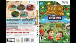 Animal Crossing City Folk Soundtrack  The City Rainy Day HD [upl. by Llehcsreh809]