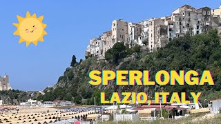 Sperlonga Lazio Italy subtitled viaggiaconmartitravelwithmarti [upl. by Nahtad]