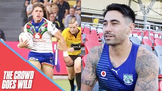 Shaun Johnson discusses the bright NRL future of star NZ Warriors fullback Reece Walsh  CGW [upl. by Mcgruter922]