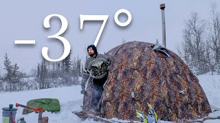 FULL YEAR EXTREME BEAR TENT CAMPING FREEZING SNOW and SCAT [upl. by Nuahsel55]