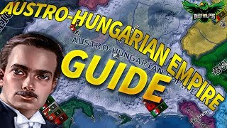 HOI4 How to Restore the AustroHungarian Empire Guide Austria Hungry Tutorial [upl. by Gabbey]