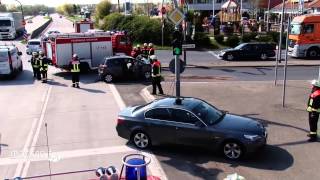 Schwerer Verkehrsunfall auf der B47 in Bensheim [upl. by Skurnik260]