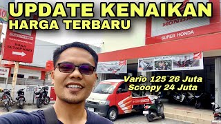 UPDATE HARGA MOTOR HONDA TERBARU 2024 SETELAH KENAIKAN 🔥 [upl. by Crandall]