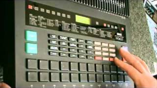 Yamaha RX5 quot80s Drumbeats part 1quot [upl. by Atinot]