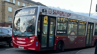 LJ12 BXZArriva London 2012Reg ADL Enviro200 [upl. by Eniamaj]