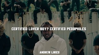 certified lover boy  Kendrick Lamar  Not Like Us Lyrics [upl. by Copeland]