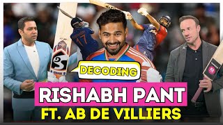 How does Rishabh Pant play those crazy shots ft ABD360 The Insider [upl. by Ahsenom834]