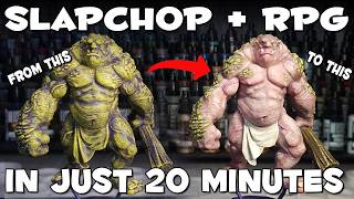 The Slapchop Painting Technique Speedpainting Miniatures Fast [upl. by Card]