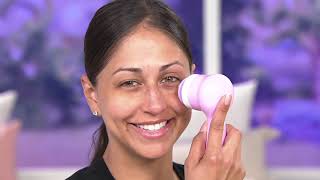 Clarisonic Mia Smart Facial Cleansing Uplift amp Firming Set on QVC [upl. by Pillihp]