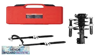 VEVOR Coil Spring Compressor Tool 2 pcs Heavy Duty Macpherson Strut Spring Review [upl. by Nnyroc760]