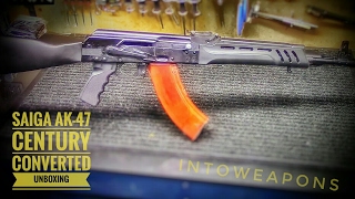 Saiga AK 762x39 Converted Rifle Unboxing amp Overview [upl. by Grigson]