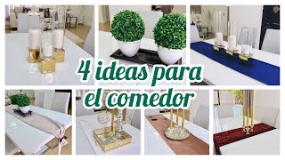 4 IDEAS PARA DECORAR TU COMEDOR 2019  CANDELABROS LUJOSOS DIY SAVVYSANDY [upl. by Homer]