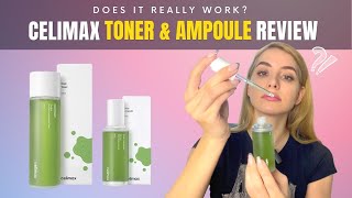 Best Toner for Hydrating Skin 2023  Celimax Noni Toner and Ampoule Review ✨ [upl. by Natelson]