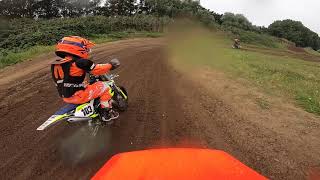 Mildenhall mx kids track KTM mini 4 years old [upl. by Imef]