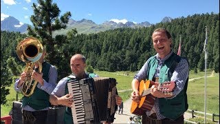 Bavarian oompah band live in St Moritz Switzerland  Oompah bands for hire  German folk music [upl. by Limaj692]