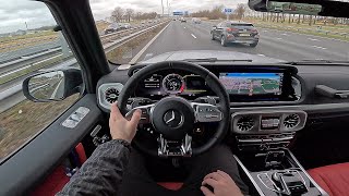 THE NEW MERCEDES AMG G63 G WAGON TEST DRIVE [upl. by Archangel]