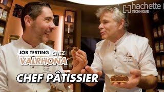 Je me forme au métier de pâtissier à lécole du chocolat Valrhona avec le chef Thierry Bridron [upl. by Tupler]