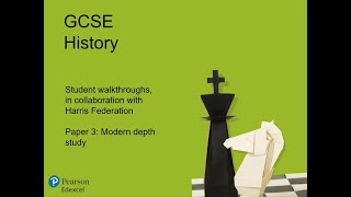 Edexcel GCSE History Summer 2024 Student Walkthrough Part 5 Paper 3 Section A [upl. by Ettenoitna105]