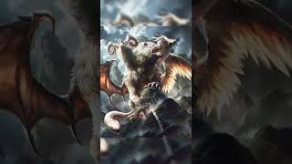 Top 5 mythical creature in greek mythology shorts mythology greek creatures [upl. by Ahsinot984]