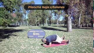 Plancha baja con talones a la cola [upl. by Shanna]