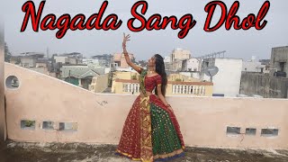 Nagada Sang Dhol ❤️💥🔥 ft Khushi  Navratri 2024 special 🙏🏻  RamLeela [upl. by Merralee801]