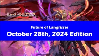 Future of Langrisser October 28th 2024 Edition [upl. by Oaht]