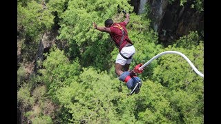 Bungee Jump GONE WRONG  VICTORIA FALLS ZAMBIA [upl. by Asel182]