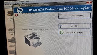 Erro 520 Erro de Scanner na HP LaserJet P1102 como resolver [upl. by Center609]