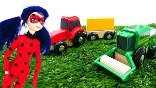 Vidéo en français pour enfants de Lady Bug et jouets Brio [upl. by Mannuela63]