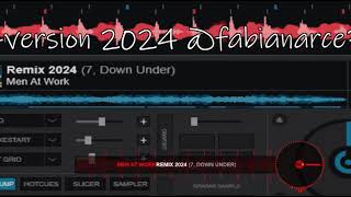 Men At Work  Down Under  Remix 2024 by fabianarce3805 [upl. by Valtin]