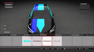 Tutorial For The Tron Car Design Forza 5 [upl. by Cornelle]