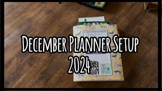 Dec 2025 Planner Setup [upl. by Anidam]