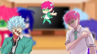 Saiki K characters react to Saiki and Kaidou SaikiK KuboKai [upl. by Mcfadden]