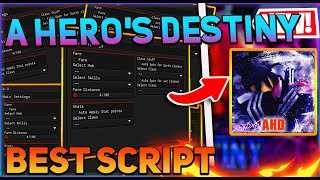 A Heros Destiny Script GUI  Hack Auto Farm Auto Quest Inf Spins And More PASTEBIN 2024 [upl. by Doran684]