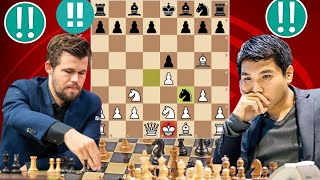 Extra Outstanding Chess Game  09 By Magnus Carlsen vs Wesley So [upl. by Hazmah563]