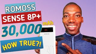 Romoss Sense 8p Plus 30000mah Full PowerBank Review [upl. by Acirema]