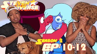 HOW COULD SHE Steven Universe Season 2 Episodes 1012 FIRST REACTION Cry For Help Keystone Motel [upl. by Byers697]