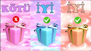 🎁 2 İyi 1 Kötü 😍Hediyeni Seç✨Senin Kutun Hangisi ❓Choose Your Gift [upl. by Broderick]