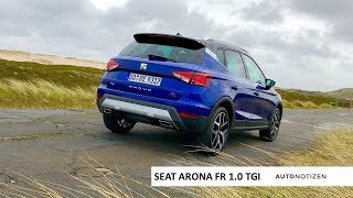 Seat Arona FR 10 TGI CNG  Erdgas 2019 Review Test Fahrbericht [upl. by Ytisahcal]