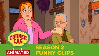 Funny Clips  Corner Gas Animated Season 2 [upl. by Rosalia608]