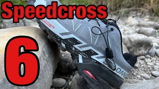 SALOMON SPEEDCROSS 6  First Look [upl. by Ellinehc]