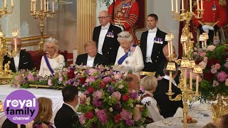 The Queens speech at US State Banquet in honour of Donald Trump [upl. by Garrick183]